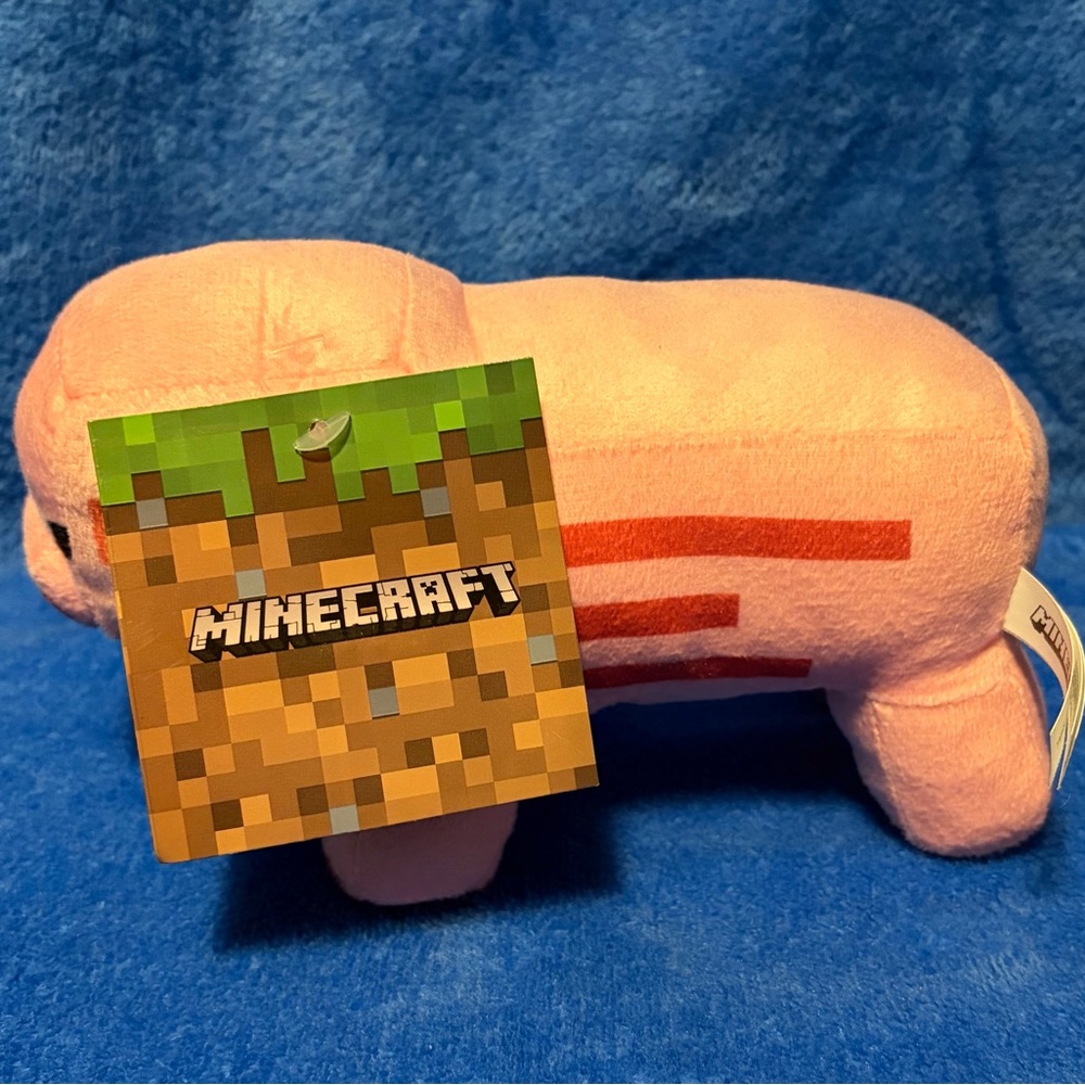 Minecraft Pink Plush Toy